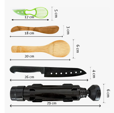 kit sushi em casa